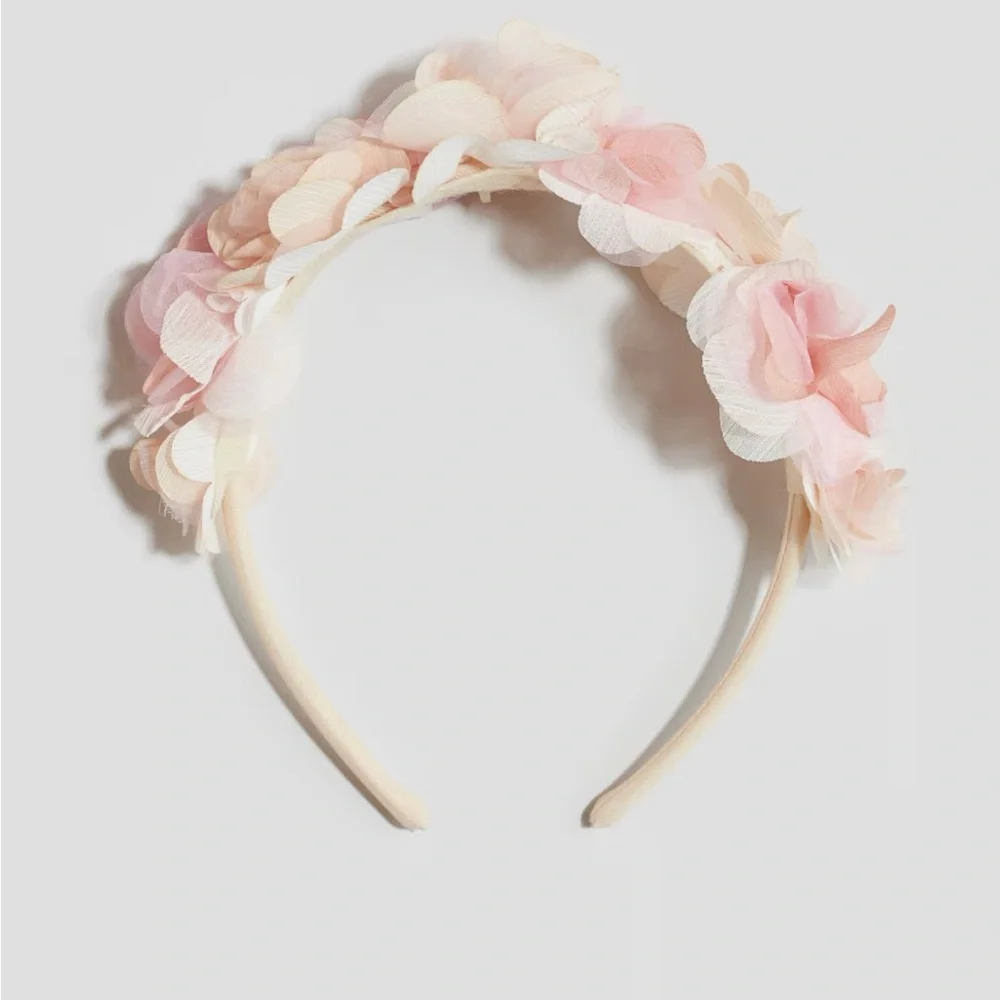 H&M Girls Flowered Headband - NWT